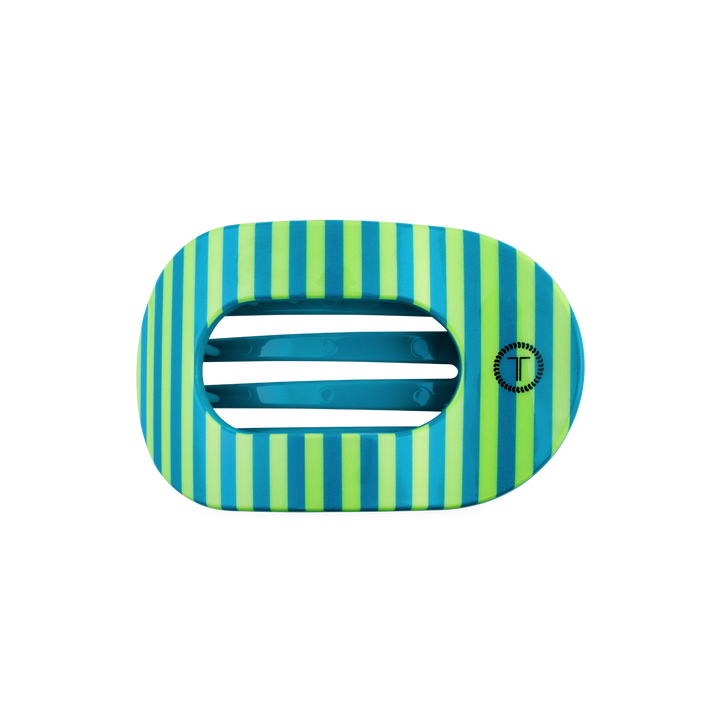 TELETIES - Cabana Cutie | Medium | Flat Round Hair Clip