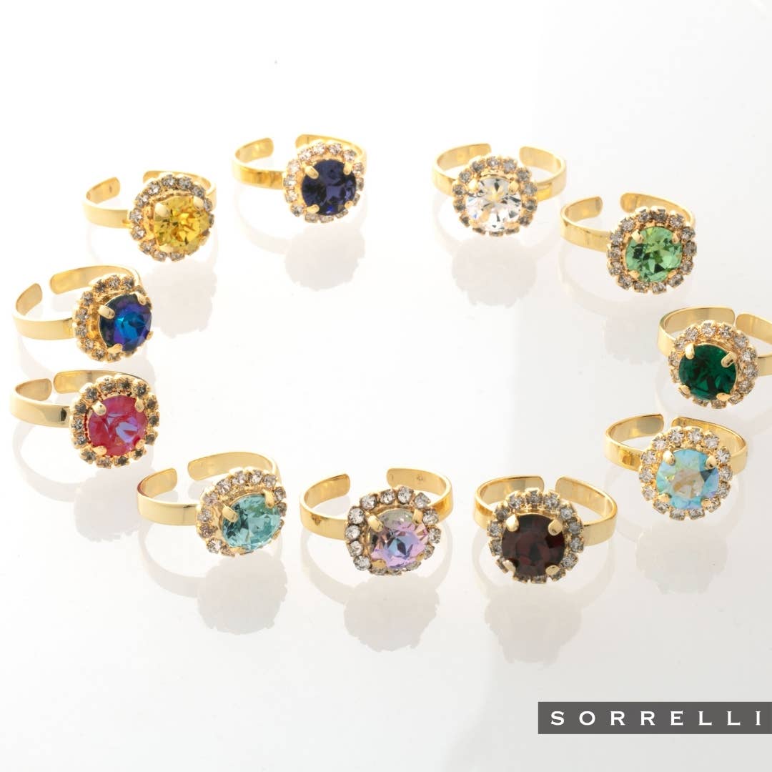 Sorrelli Haute Halo Cocktail Ring