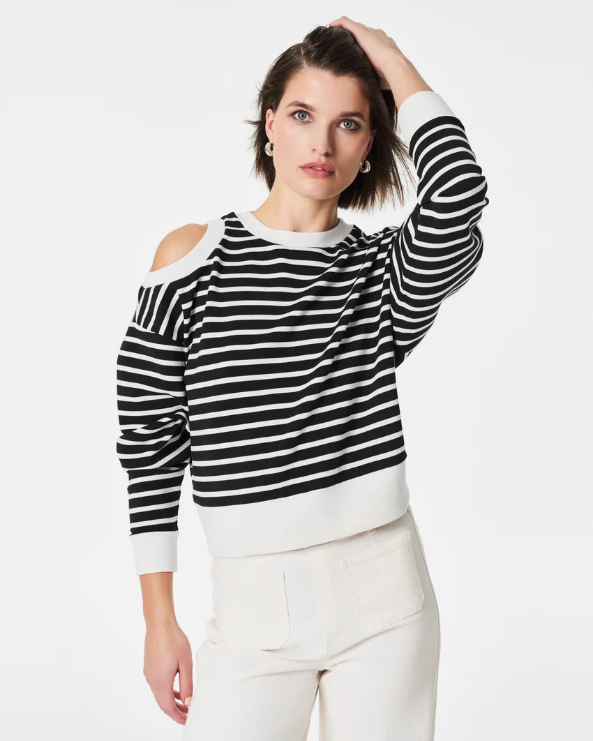 Spanx AirEssentials Cold-Shoulder Top