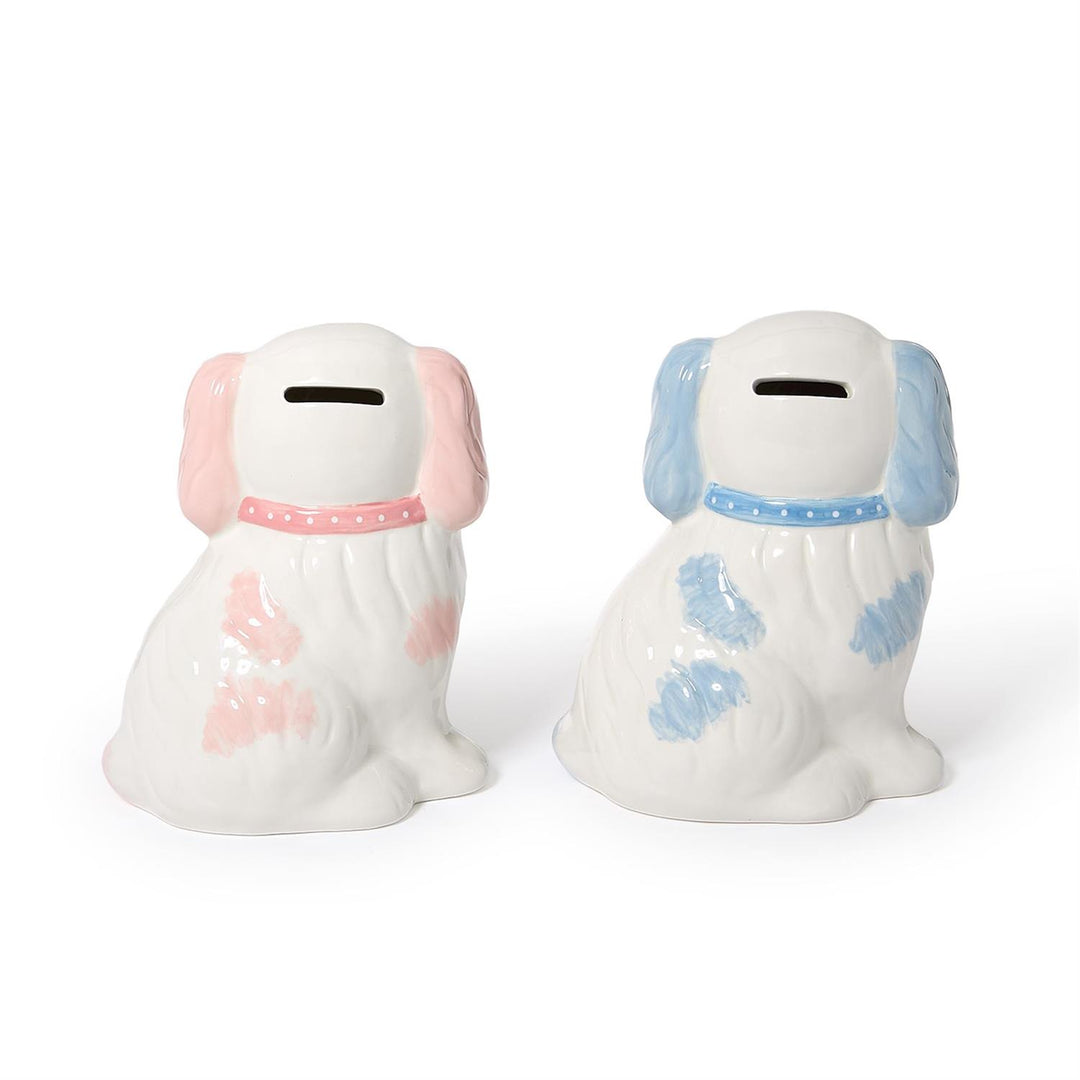 Staffordshire Dog Hand-Painted Money Bank