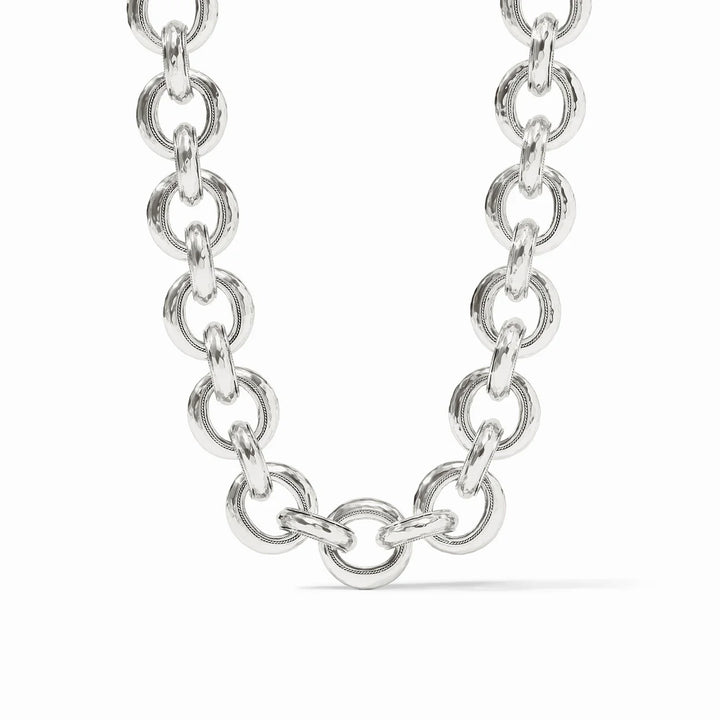 Julie Vos Cannes Link Silver Necklace