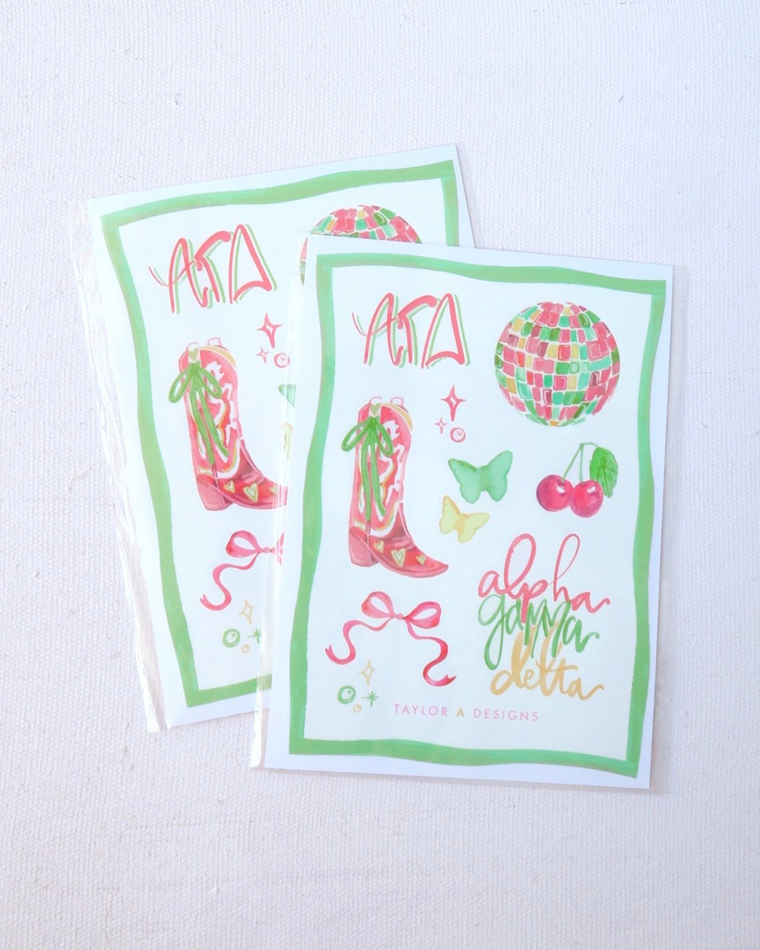 Greek Sticker Sheet