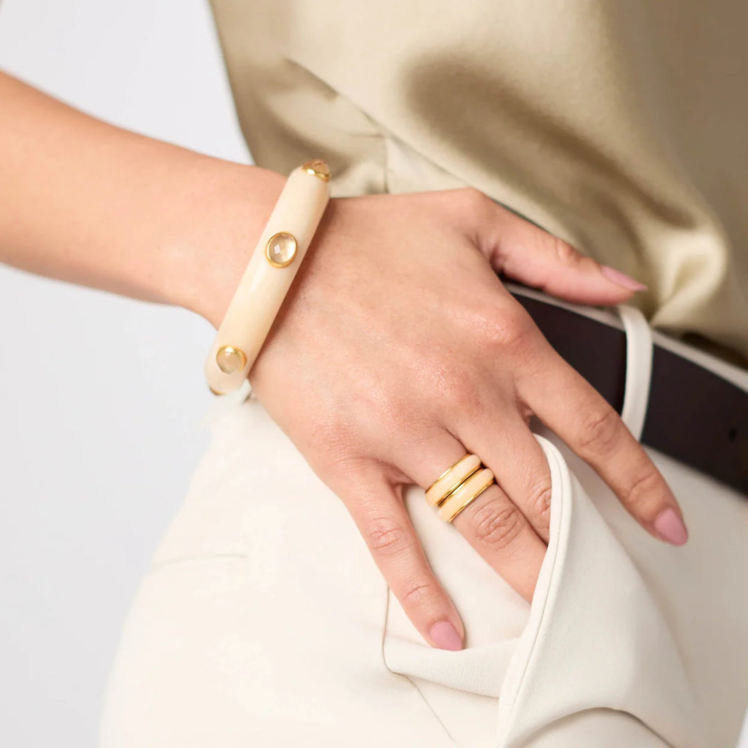 Julie Vos Carnaby Stone Bangle