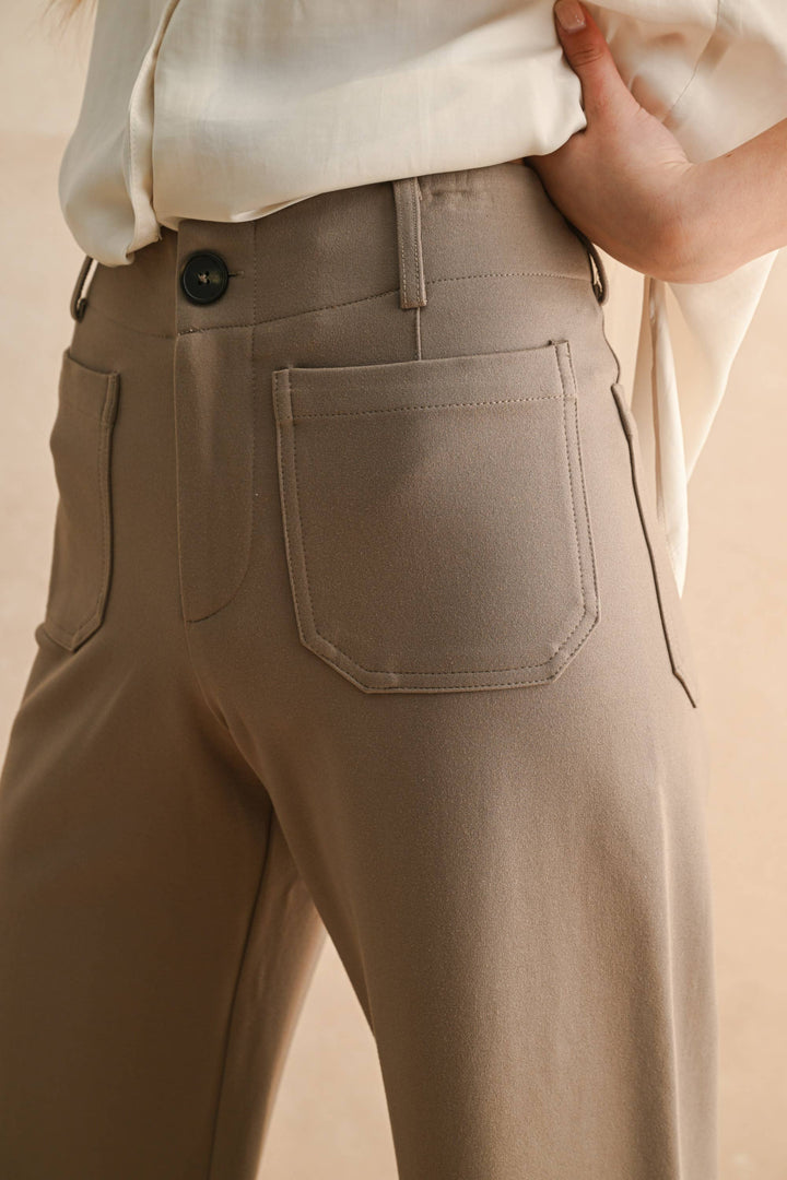 2 Pockets Ponte Pants