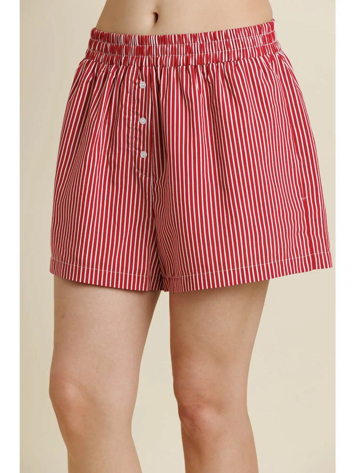 STRIPED BOXER SHORTS