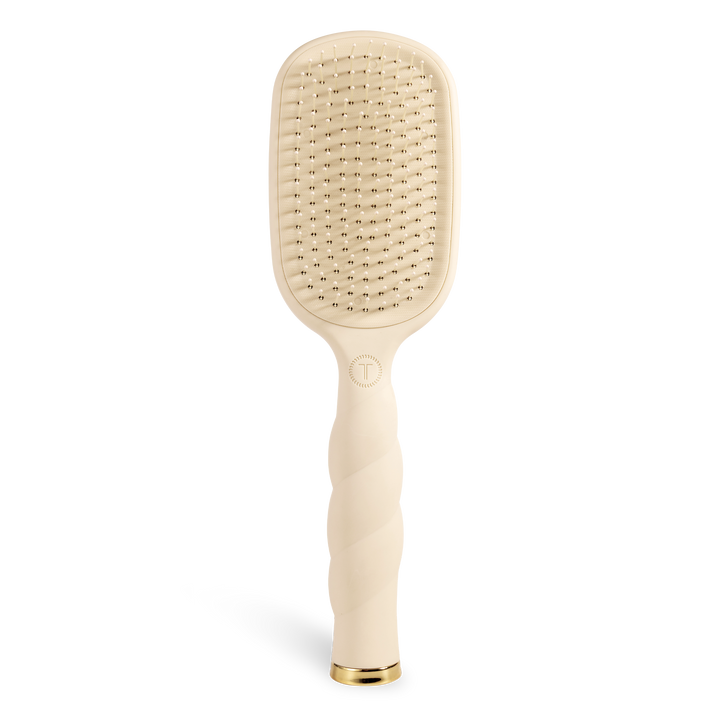 TELETIES - Detangler Hair Brush for Thick Hair - Tan