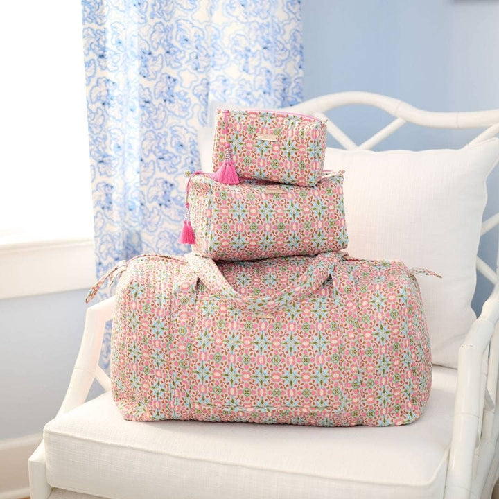 Laura Park Designs Gasparilla Signature Large Cosmetic Bag