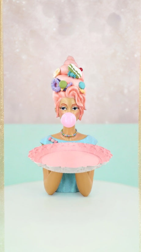 Cotton Candy Bubblegum Queen Dessert Tray 20”