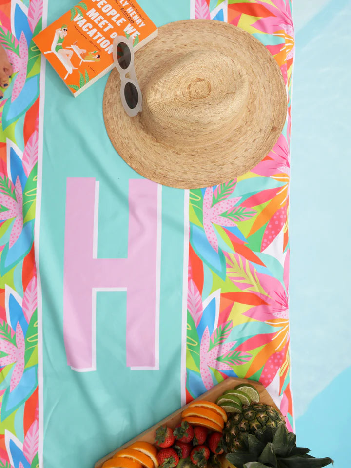 Initial Beach Towel