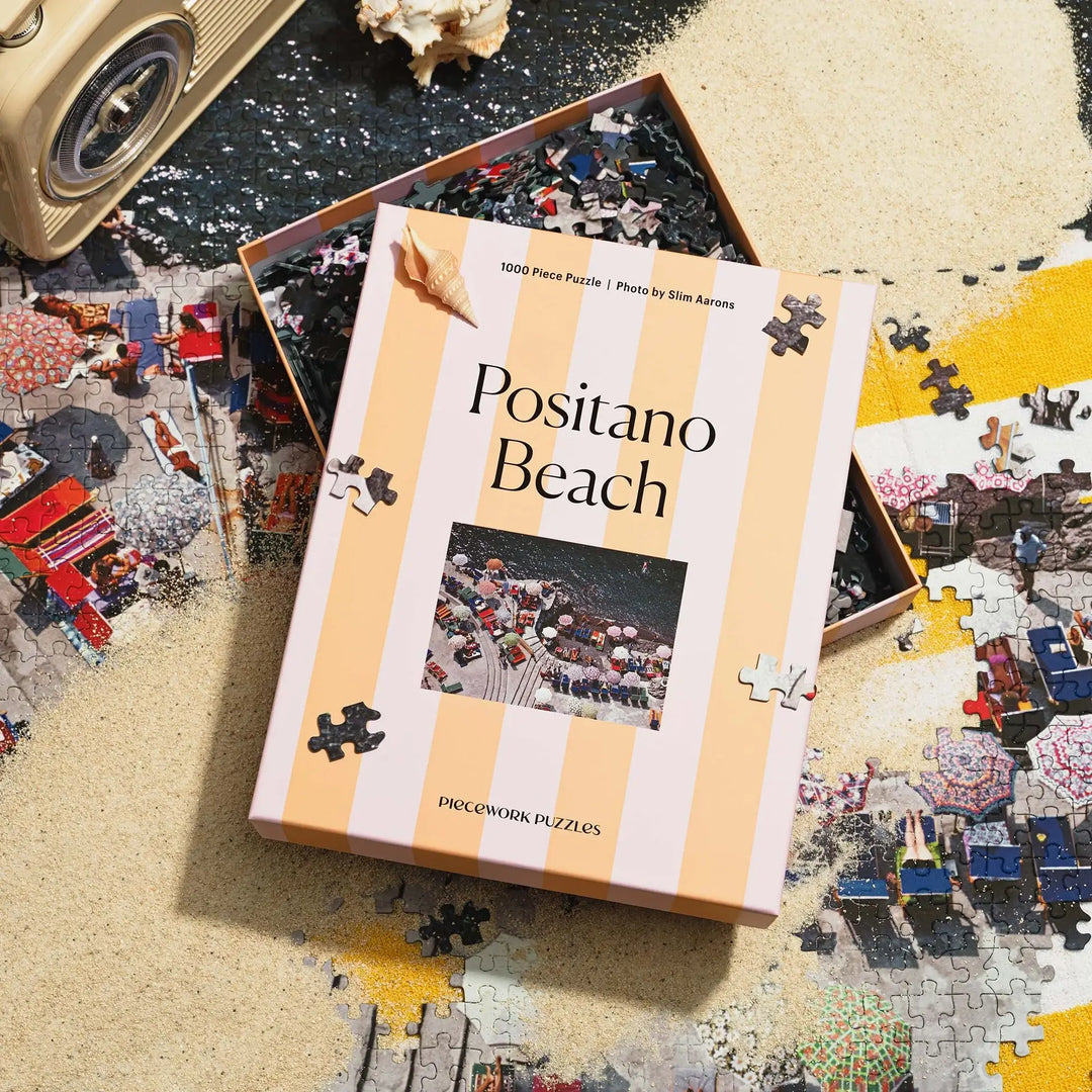 Piecework - Positano Beach - Slim Aarons Collab - 1000 pieces puzzle