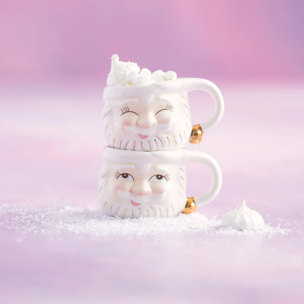 Glitterville Papa Noel Mug