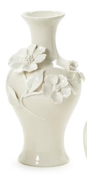 Mini Vases with 3-D Sculpted Flowers