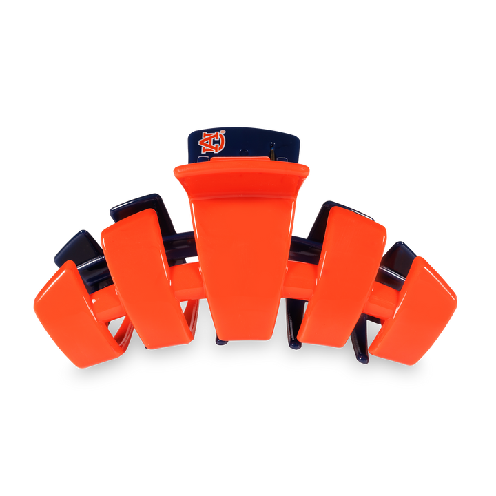 TELETIES - Classic College Hair Clip | Large | Auburn Univ.