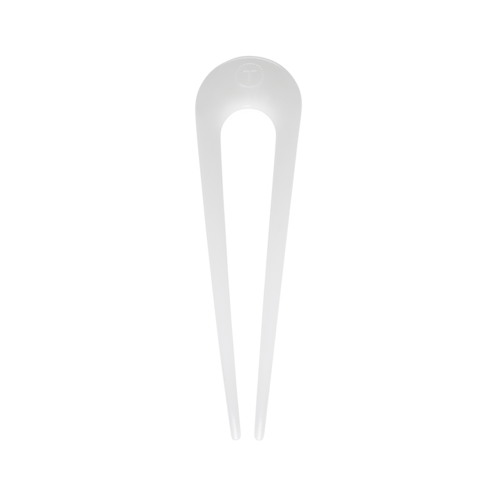 TELETIES - French Hair Pin Coconut White