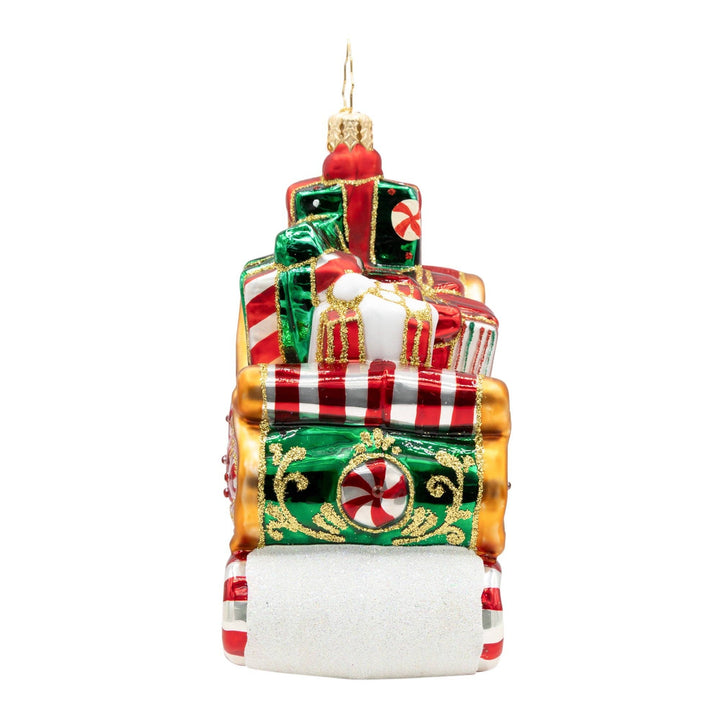 Holiday Glass Ornament – Sweetest Sleigh Ride
