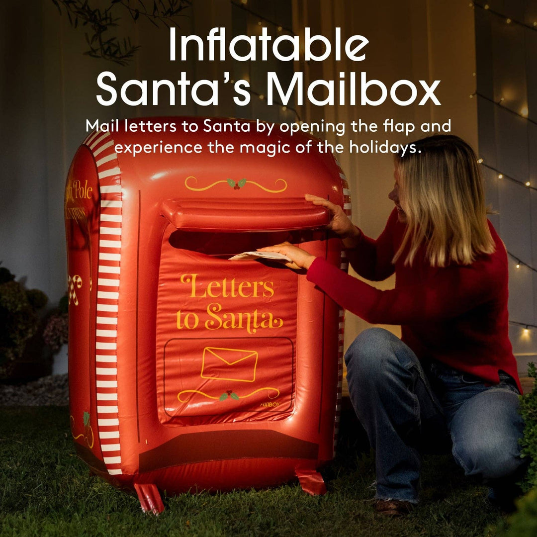 FUNBOY Santa’s Inflatable Mailbox