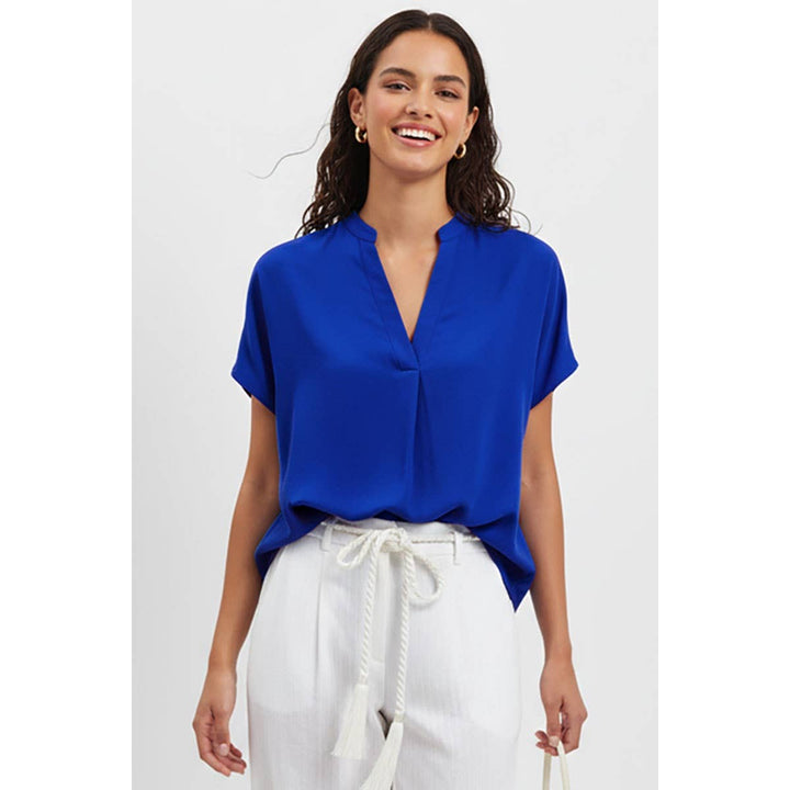 Drop Shoulder Regular Blouse