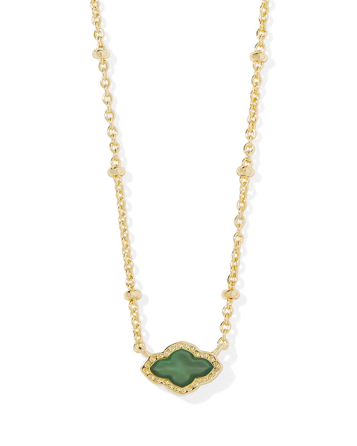 Kendra Scott Mini Abbie Satellite Short Pendant Necklace - Gold