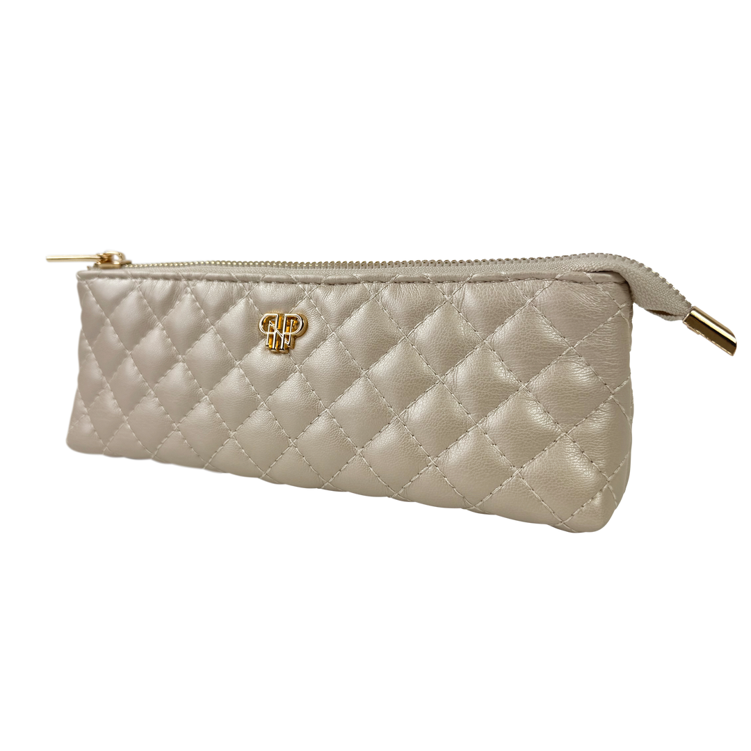 PurseN Sleek Stash Go-To-Case - Pearl Quilted