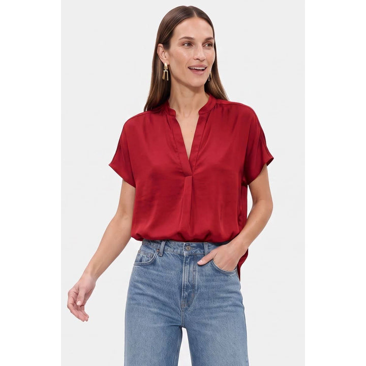 Drop Shoulder Regular Blouse