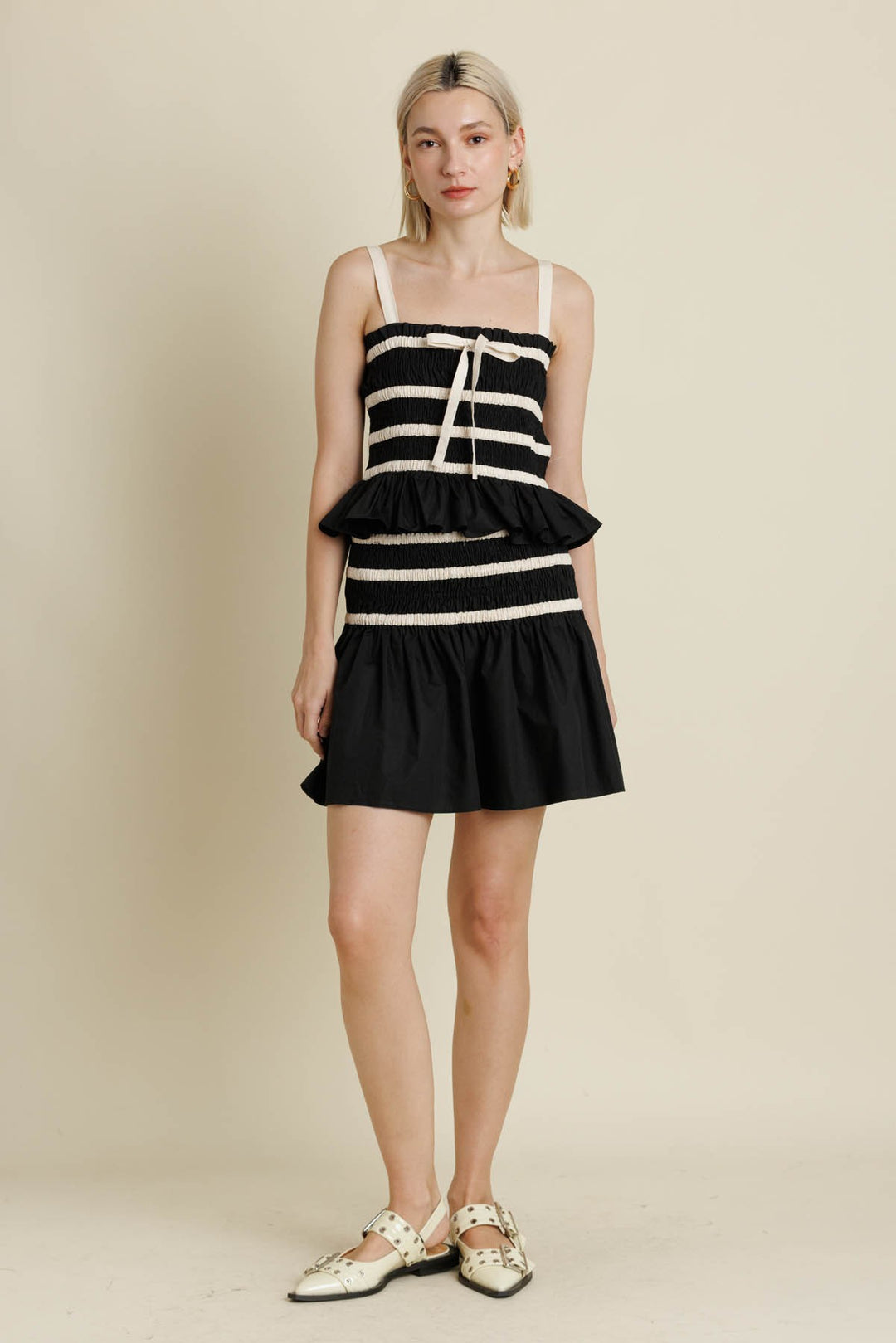 Contrast Binding Cami Top