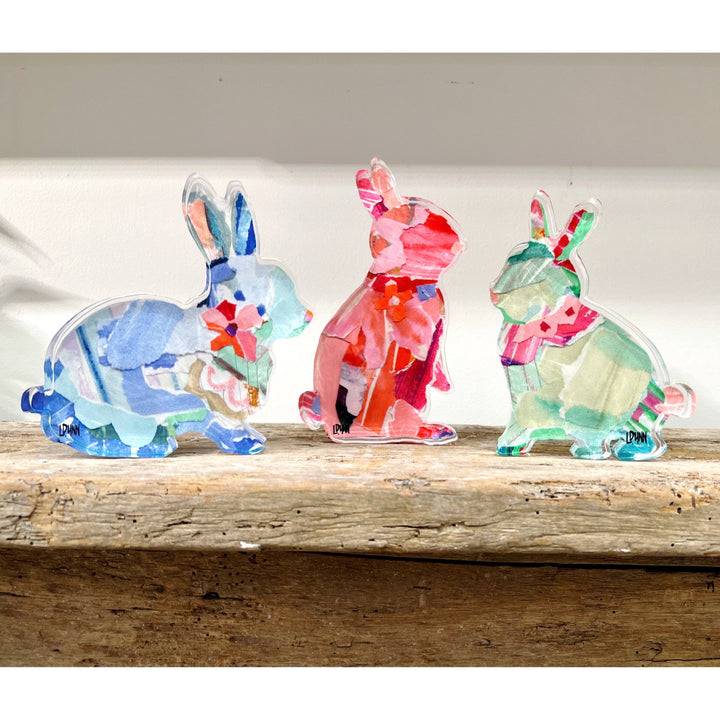 Lauren Dunn - Acrylic Bunnies In Color