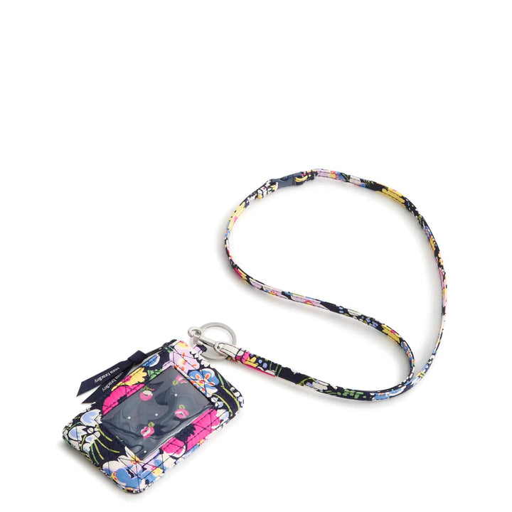 Zip ID Pouch w/Breakaway Lanyard : Poppy Fields