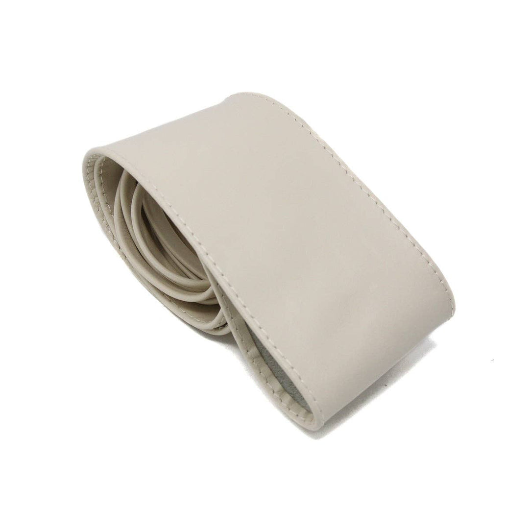 THIN LEATHER WRAP BELT