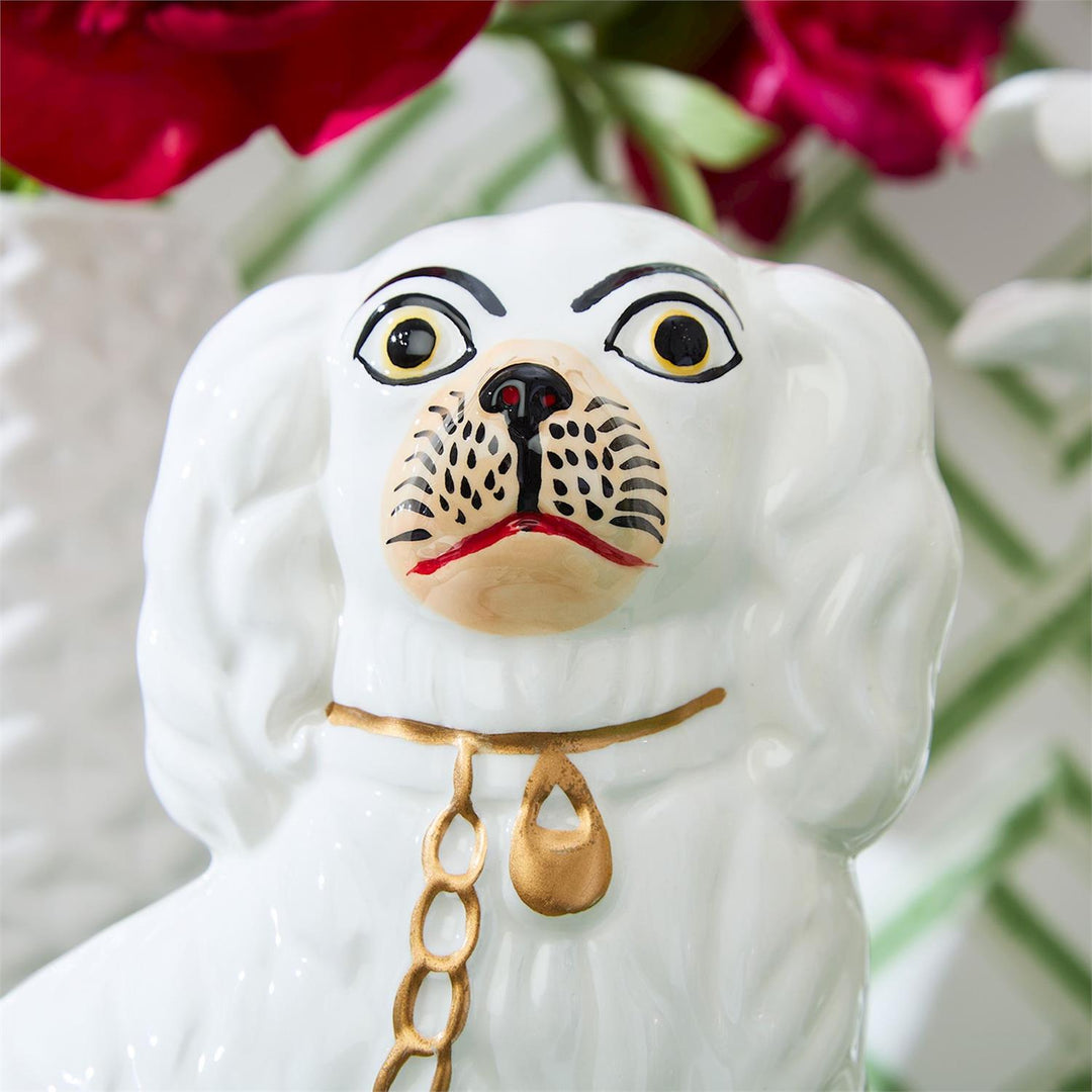 Set of 2 Staffordshire Dog Statues