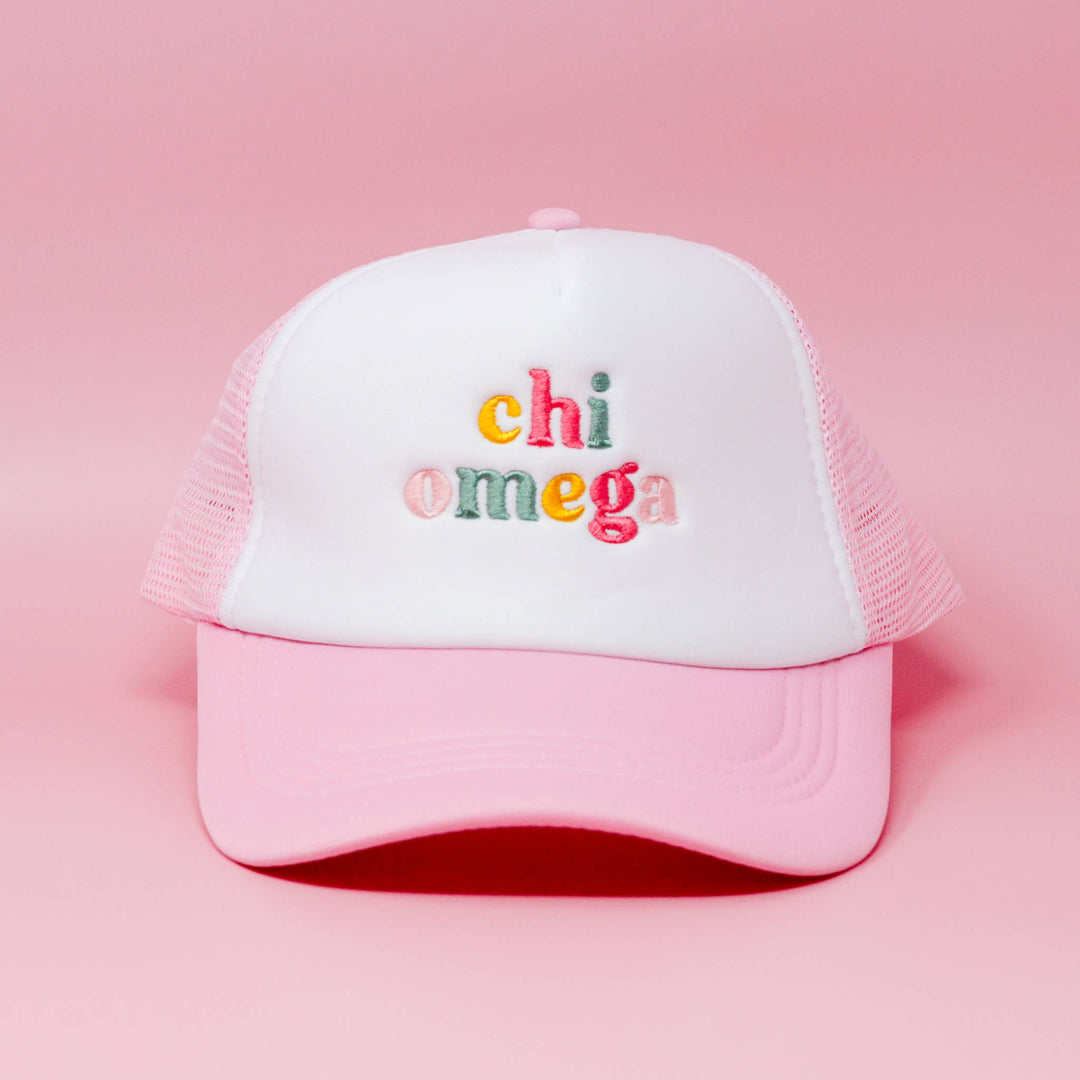 Greek Sorority Embroidered Trucker Hats