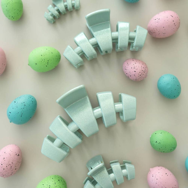 TELETIES - Classic Hair Clip | Small | Dew Drop