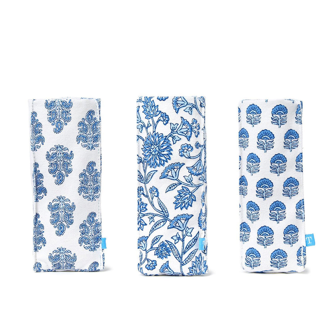 "Looking Good" Blue Block Eyeglass Holder