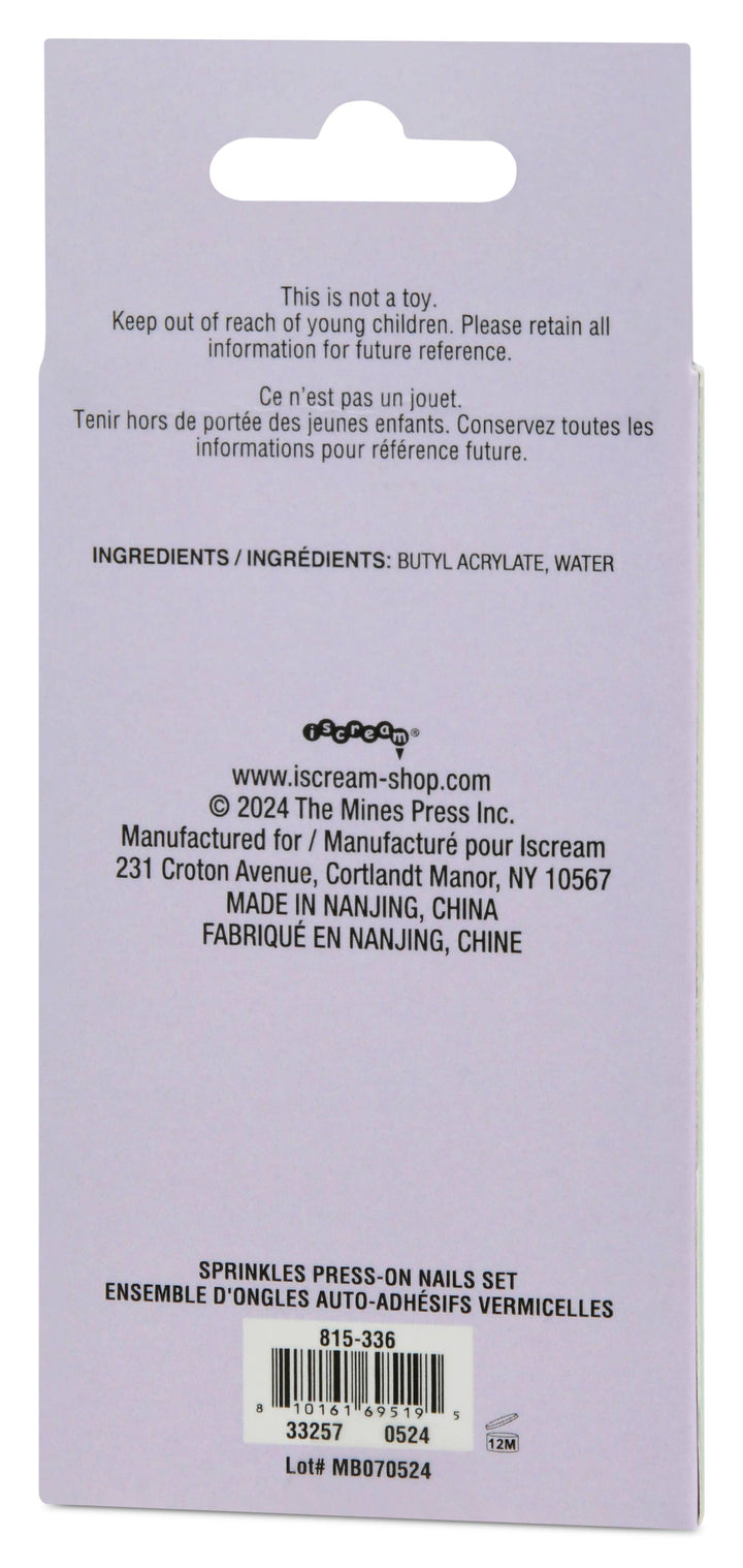 Iscream - SPRINKLES PRESS ON NAIL SET