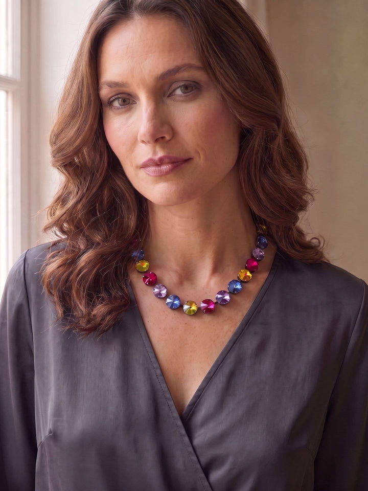 Nadine Tennis Necklace - NFU3GMNNI