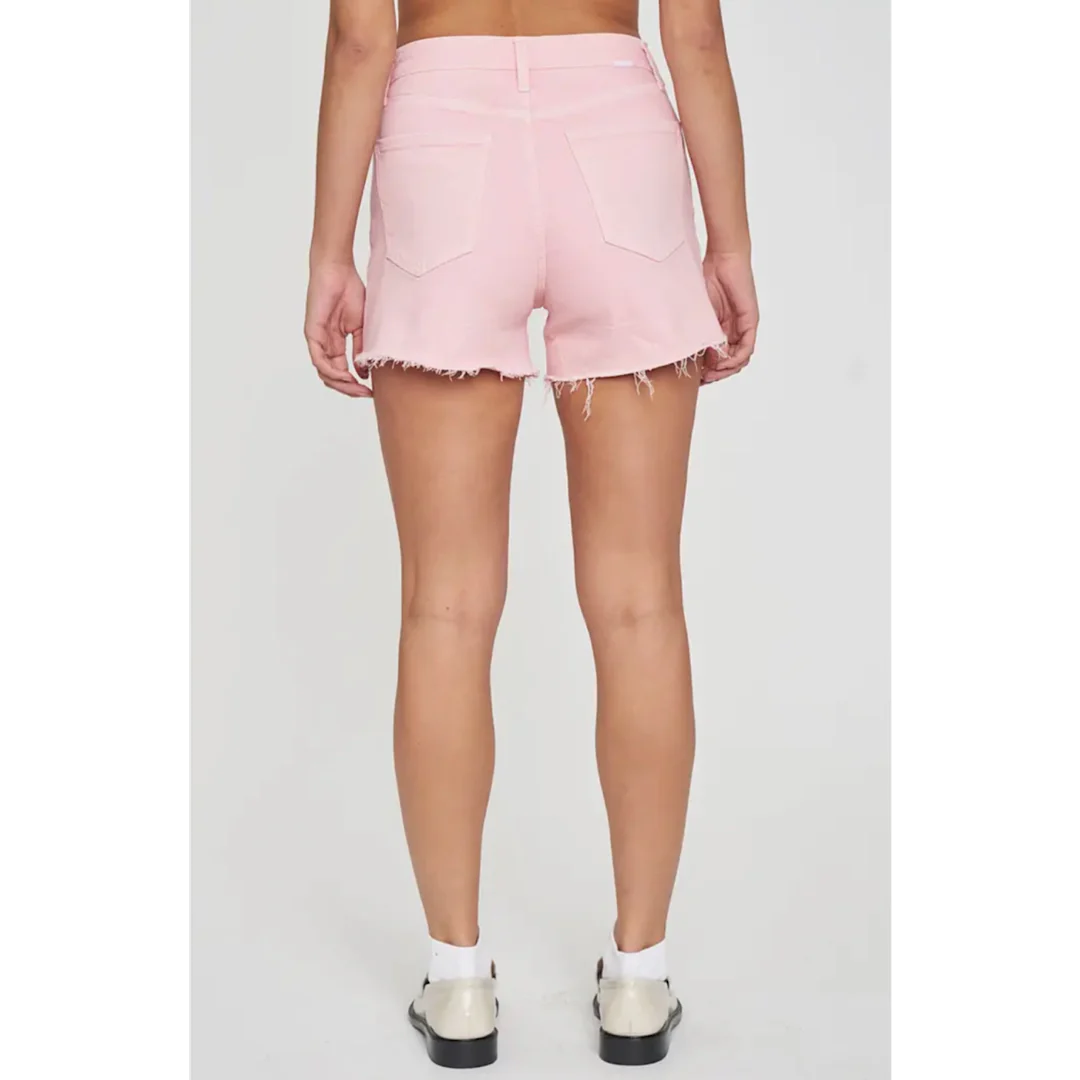 The Knockout High Rise A-Line Short in Blushing