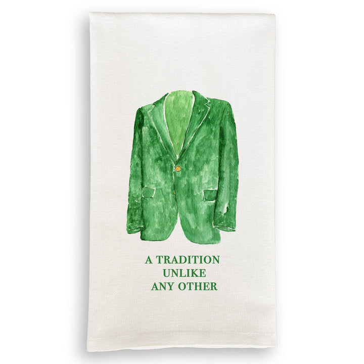 Green Jacket Dishtowel