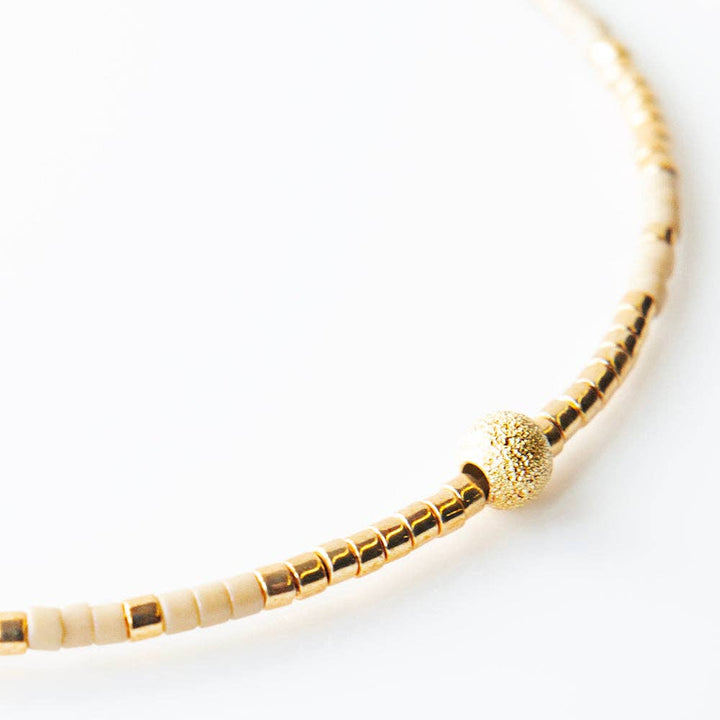 Lenny & Eva - Sprinkles Bangle-Latte