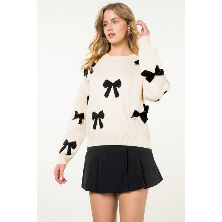 Bow Knit Sweater