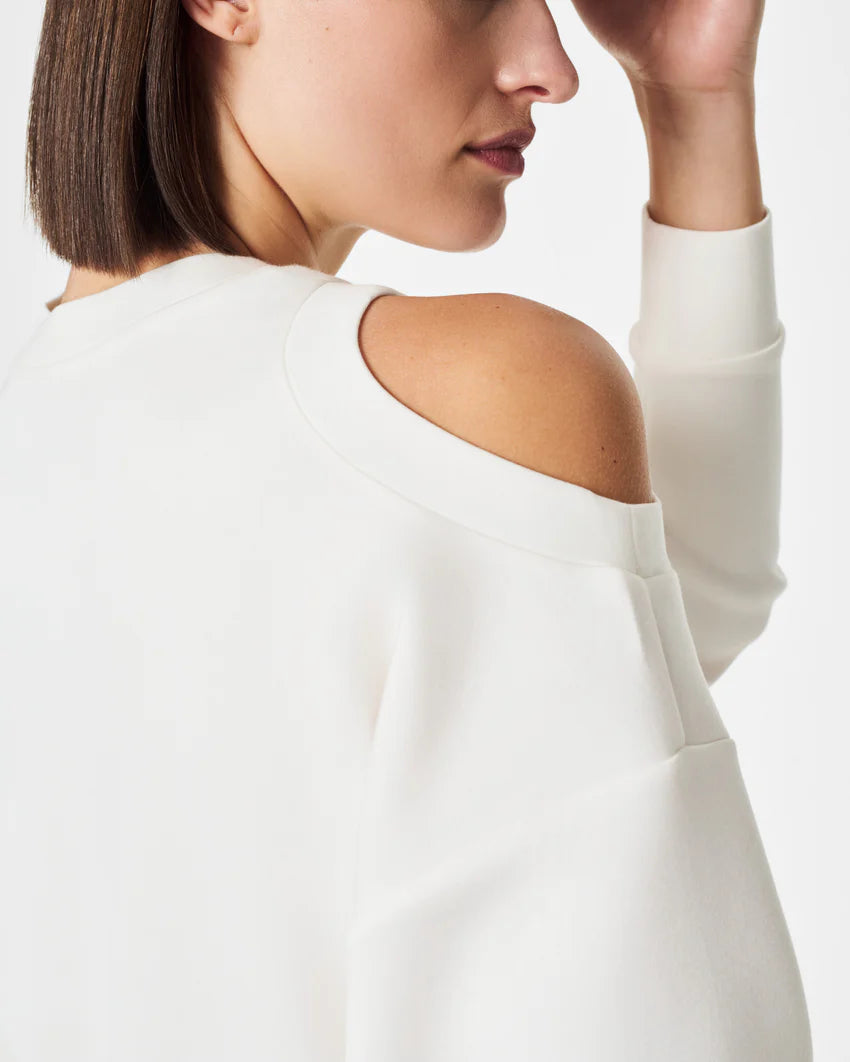 Spanx AirEssentials Cold-Shoulder Top