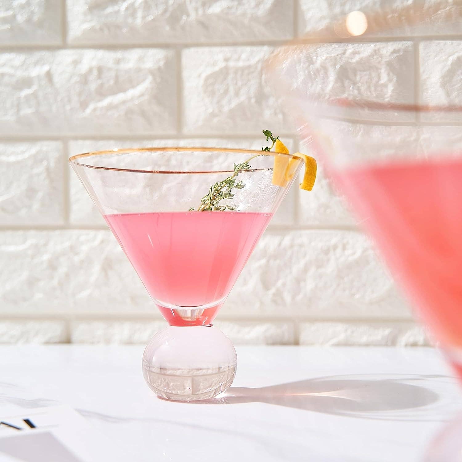 The Wine Savant Khen Martini Glasses