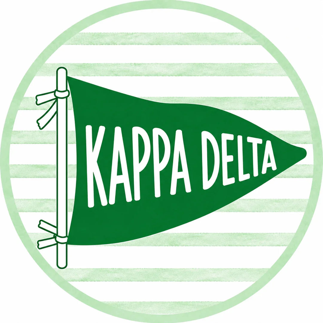 Sorority Pennant Button