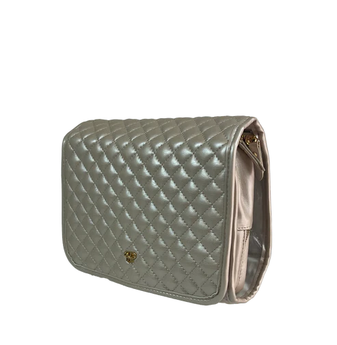 Getaway Toiletry Case - Pearl Quilted