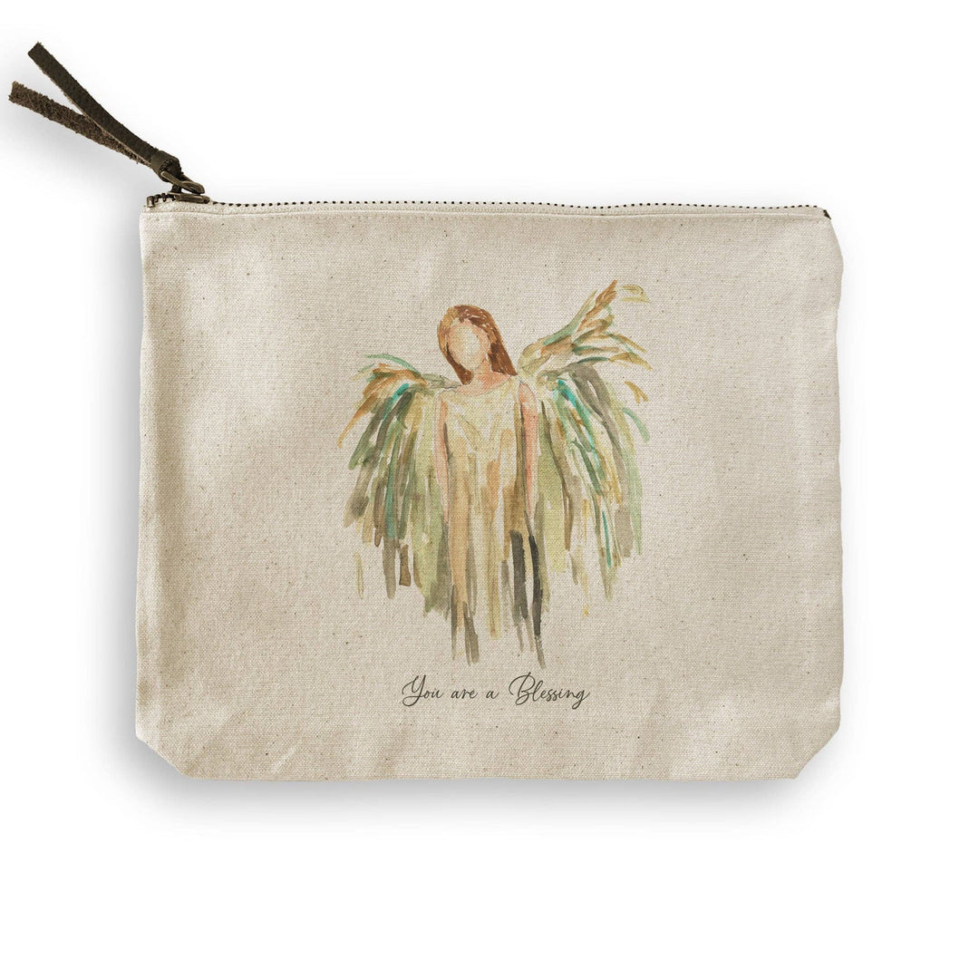 Gold Celestial Angel Dish Towel