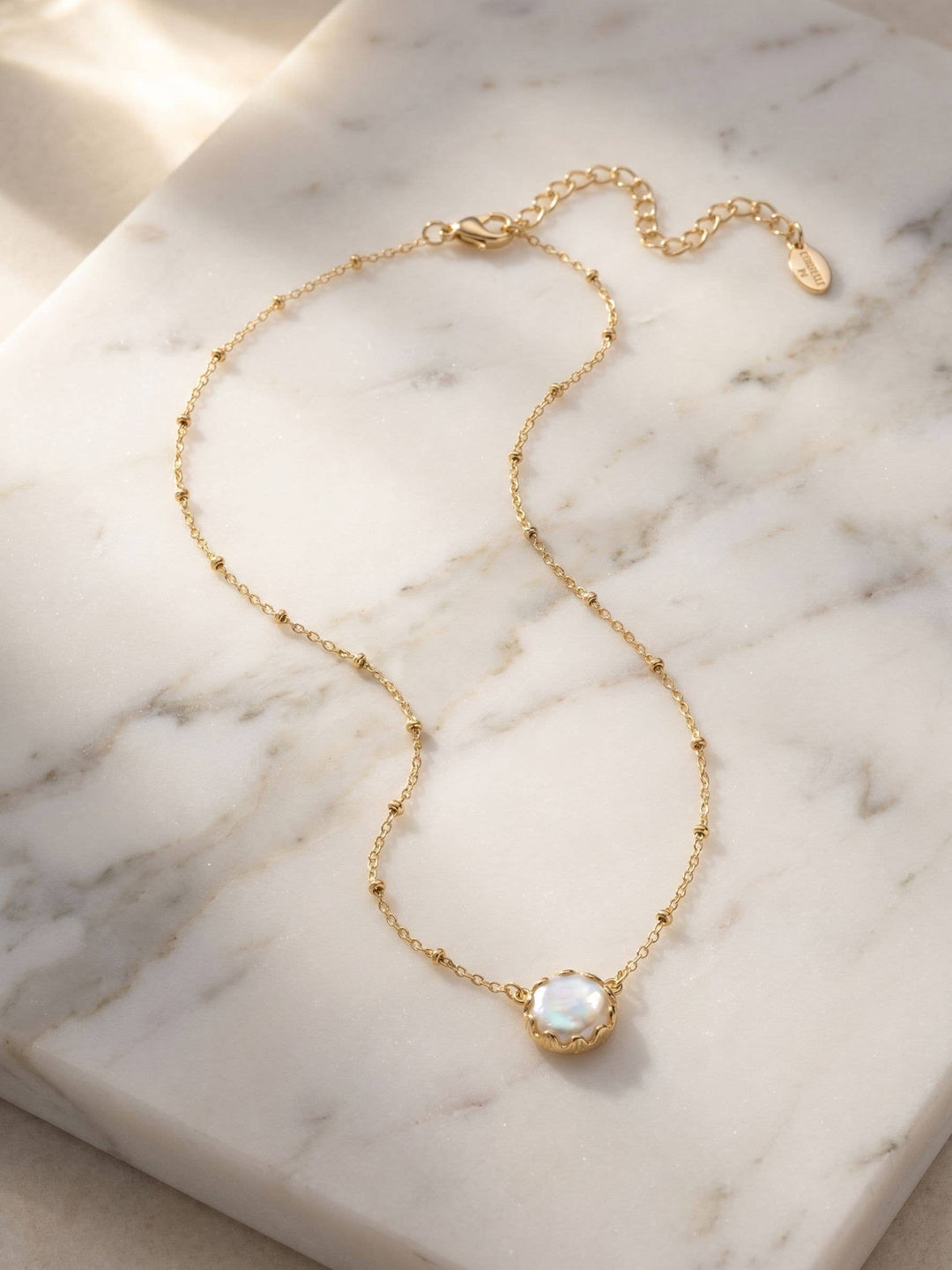 Sorrelli Freshwater Pearl 10K Gold Pendant Necklace