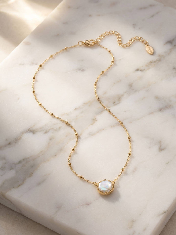 Sorrelli Freshwater Pearl 10K Gold Pendant Necklace