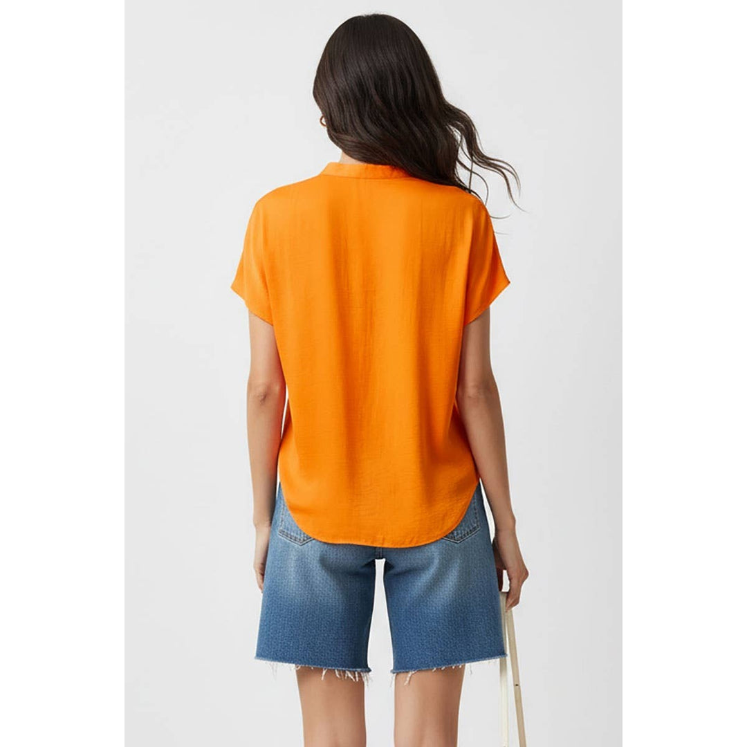Drop Shoulder Regular Blouse