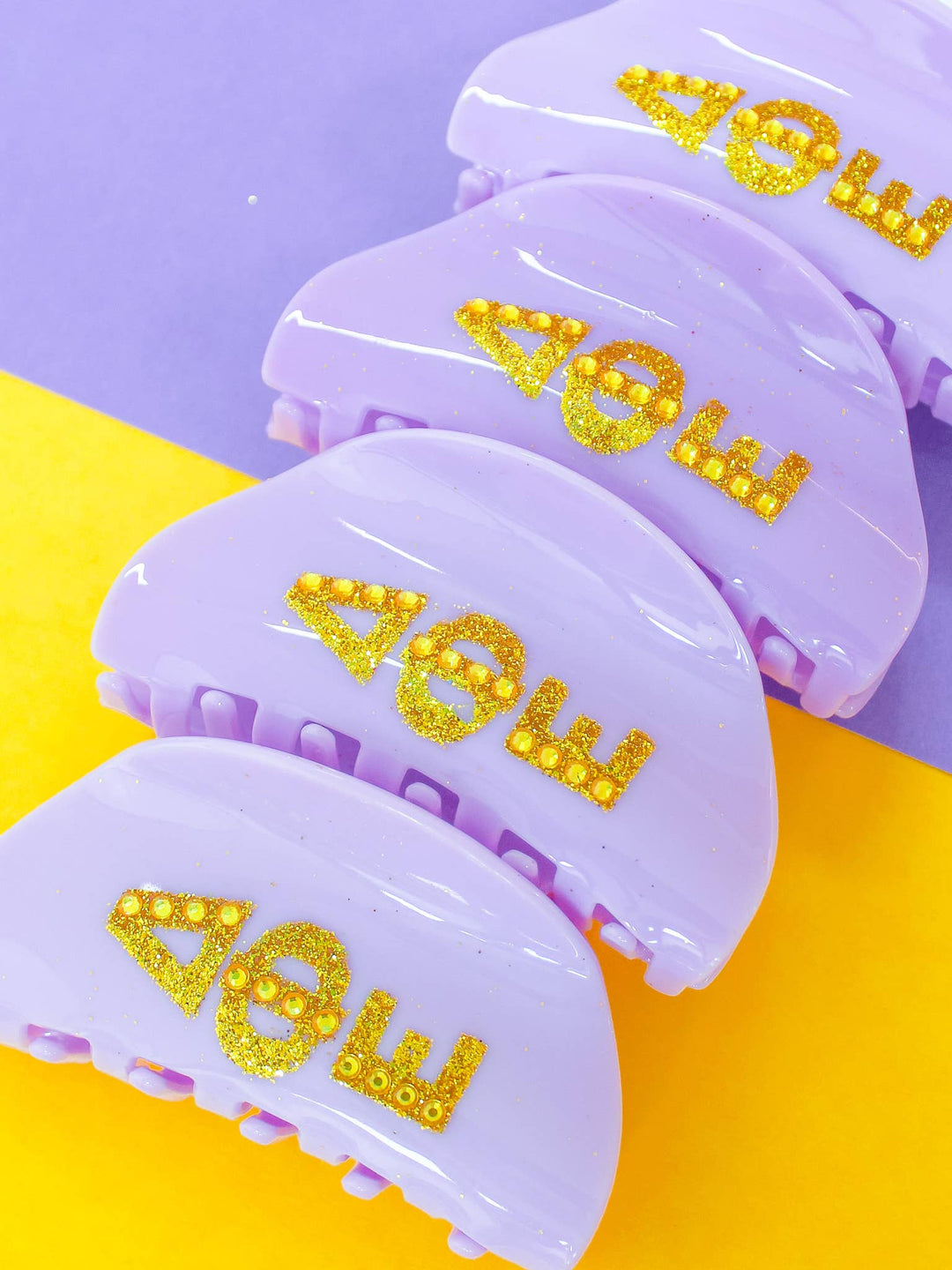 Girl On the Go Sorority Hair Claw Clip