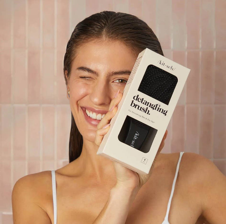 KITSCH Detangling Brush - Black