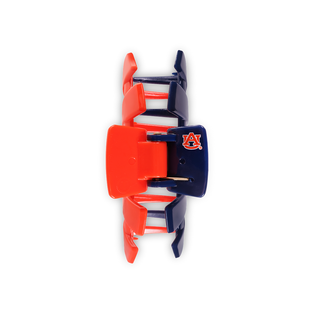 TELETIES - Classic College Hair Clip | Medium | Auburn Univ.
