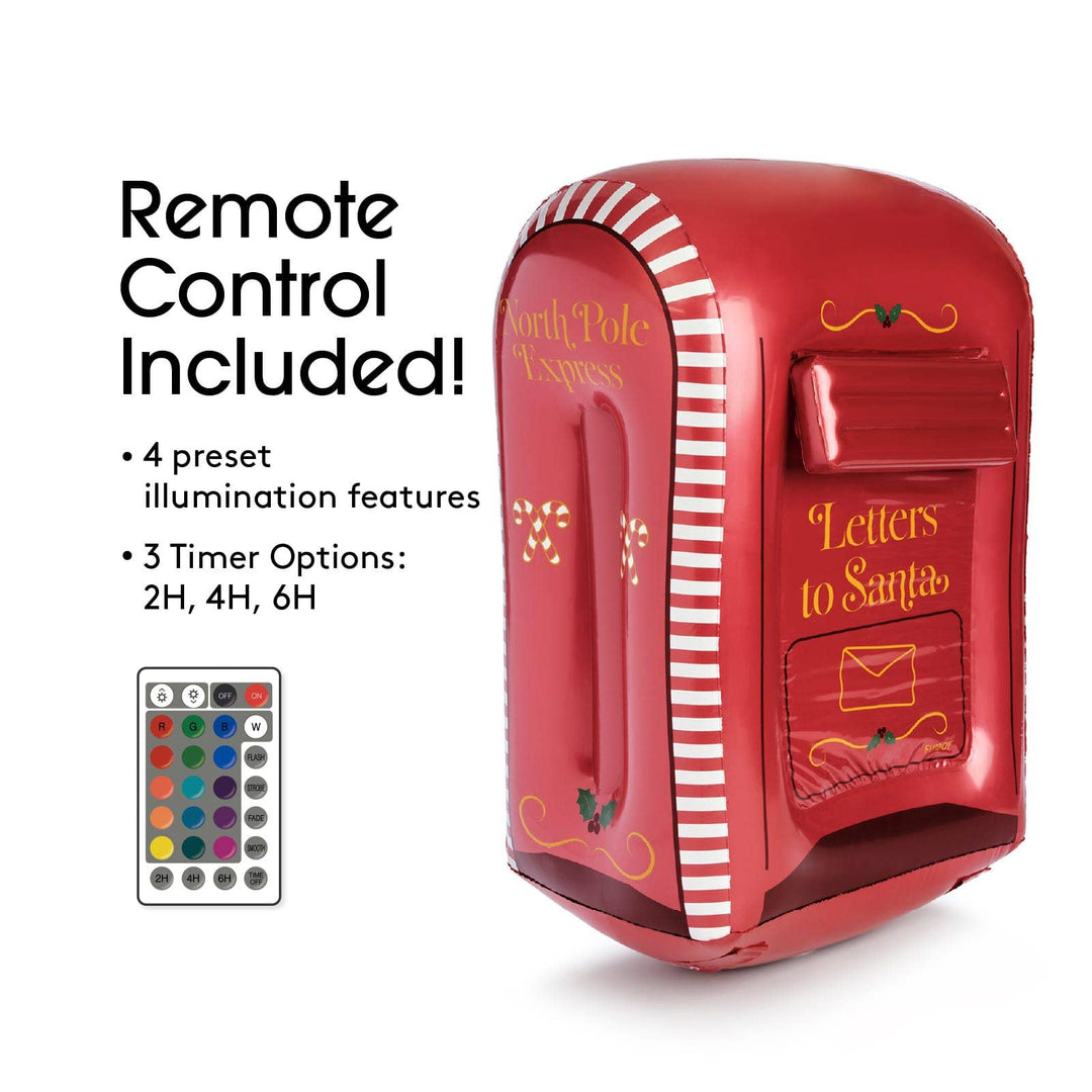 FUNBOY Santa’s Inflatable Mailbox
